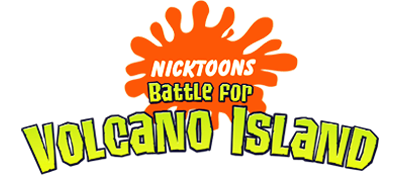 Nicktoons Battle for Volcano Island - Clear Logo Image