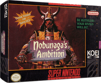 Nobunaga's Ambition - Box - 3D Image