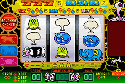 Jissen Pachi-Slot Hisshouhou! Juuou Advance - Screenshot - Gameplay Image