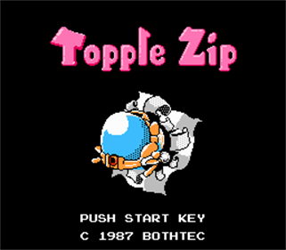 Topple Zip - Screenshot - Game Title Image