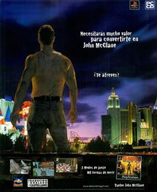 Die Hard Trilogy 2: Viva Las Vegas - Advertisement Flyer - Front Image