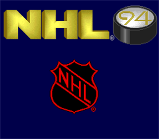 NHL '94 - Screenshot - Game Title Image