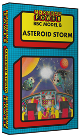 Asteroid Storm - Box - 3D Image