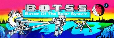 Battle of the Solar System - Arcade - Marquee Image