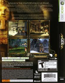 Tomb Raider: Anniversary - Box - Back Image