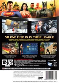 Justice League Heroes - Box - Back Image