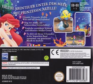 The Little Mermaid: Ariel's Undersea Adventure - Box - Back Image