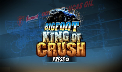 Bigfoot: King of Crush - Screenshot - Game Title Image