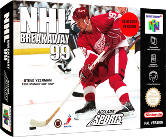 NHL Breakaway 99 - Box - 3D Image