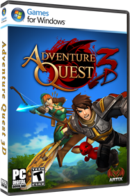 AdventureQuest 3D - Box - 3D Image