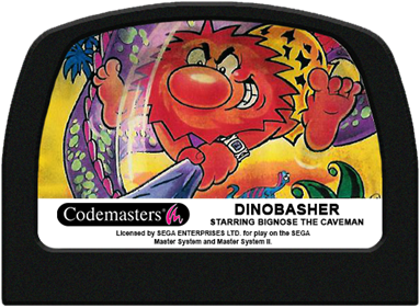 Dinobasher: Starring Bignose the Caveman - Fanart - Cart - Front Image