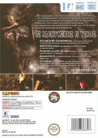 Resident Evil 4: Wii Edition - Box - Back Image