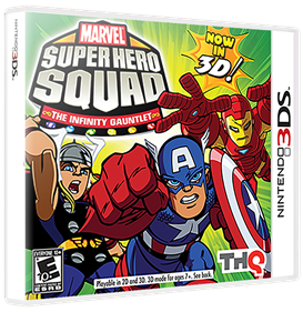 Marvel Super Hero Squad: The Infinity Gauntlet - Box - 3D Image