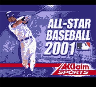 All-Star Baseball 2001 - Screenshot - Game Title