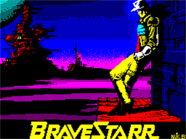 BraveStarr - Screenshot - Game Title Image