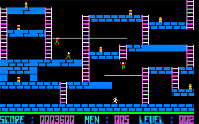 Lode Runner - Screenshot - Gameplay Image