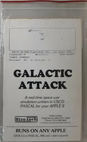 Galactic Attack - Box - Front Image