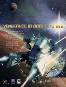 Colony Wars: Vengeance - Advertisement Flyer - Front