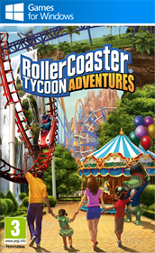 RollerCoaster Tycoon Adventures - Box - Front Image