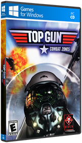 Top Gun: Combat Zones - Box - 3D Image