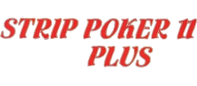 Strip Poker II Plus - Clear Logo Image