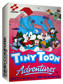 Tiny Toon Adventures - Box - 3D Image