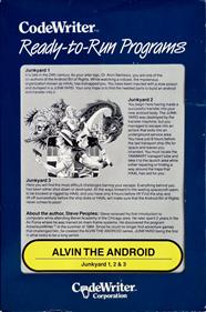 Alvin the Android - Box - Back Image
