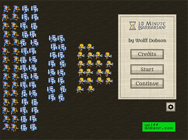 10 Minute Barbarian - Screenshot - Game Title Image