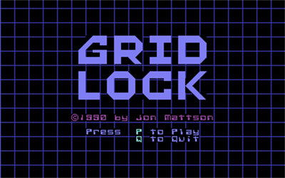 Gridlock - Screenshot - Game Title Image
