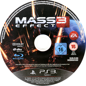 Mass Effect 3 - Disc Image