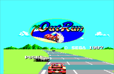 Out Run - Screenshot - Game Title Image