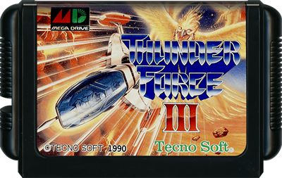 Thunder Force III - Cart - Front Image