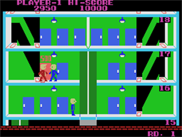 Elevator Action - Screenshot - Gameplay Image