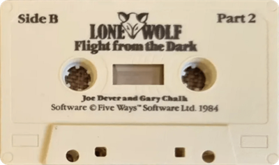 Lone Wolf: Flight from the Dark - Cart - Back Image