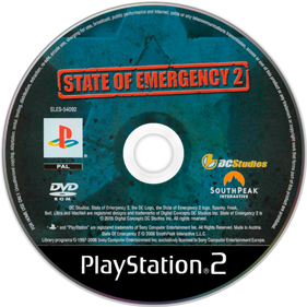 State of Emergency 2 - Disc Image