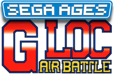 SEGA AGES G-LOC AIR BATTLE - Clear Logo Image