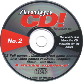 Amiga CD! Issue No. 2 Cover Disc - Disc Image