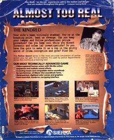 Police Quest 3: The Kindred - Box - Back Image