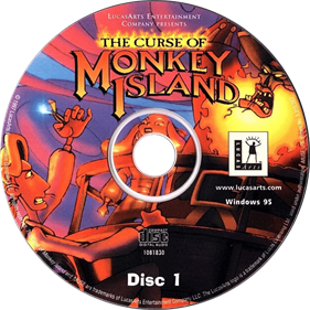 The Curse of Monkey Island - Disc Image