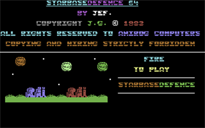 Starbase Defense - Screenshot - Game Title Image