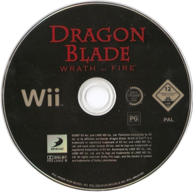 Dragon Blade: Wrath of Fire - Disc Image