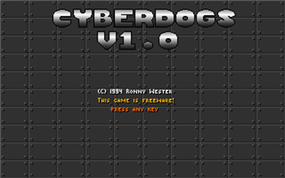 Cyberdogs - Screenshot - Game Title Image