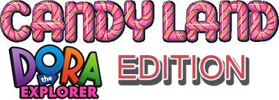 Candy Land: Dora the Explorer Edition - Clear Logo Image