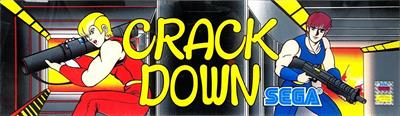 Crack Down - Arcade - Marquee Image