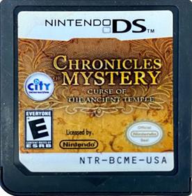 Chronicles of Mystery: Curse of the Ancient Temple - Cart - Front Image