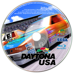 Daytona USA - Fanart - Disc Image