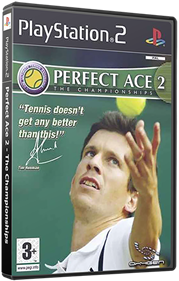 Perfect Ace 2: The Championships - Box - 3D Image