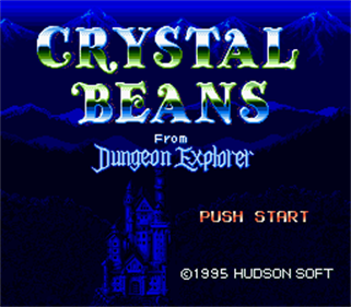 Crystal Beans: From Dungeon Explorer - Screenshot - Game Title Image