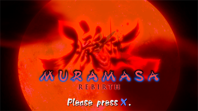 Muramasa Rebirth - Screenshot - Game Title Image