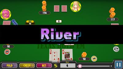 Poker Pretty Girls Battle: Texas Hold'em - Screenshot - Gameplay Image